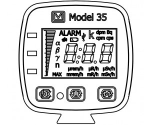 Model 35 display schematic