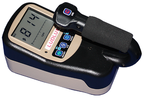 Model 3002 alpha beta survey meter by Ludlum